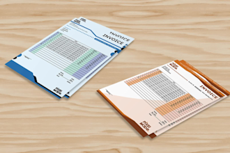 create invoice, form, worksheet, price list and checklist