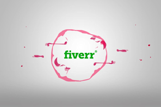 create amazing logo burst intro animation