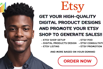 set up etsy shop, design etsy digital products, etsy digital planner, etsy seo