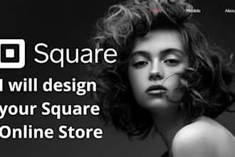 design or redesign square online store