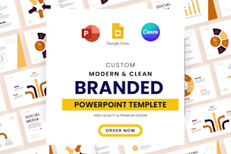design modern powerpoint presentation,PPT templates, google and canva slides