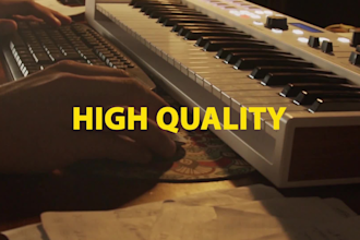 make an exclusive drill beat or trap beat or rap beat
