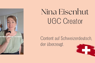create relatable ugc videos in swiss german and german