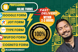 create google forms, jotform, typeform quiz,online survey