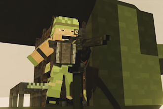 make cinematic 3d minecraft animation videos for your project