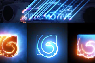 do logo animation video or youtube intro or outro video