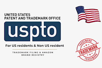 file your US trademark in uspto for faster brand registry on amazon