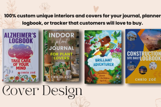 design custom planner, journal, calendar, workbook, tracker