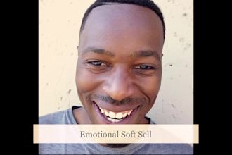 record an emotional soft voice over