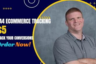 set up ga4 ecommerce and conversion tracking