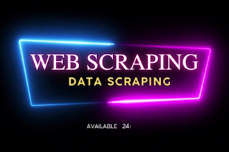 do data entry web scraping data scraping and data collection