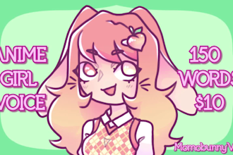 voice your anime girl or cartoon character