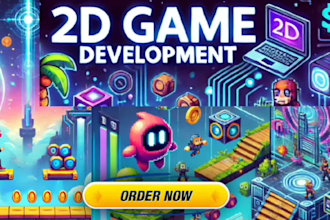 create fun and interactive 2d games for android and HTML5