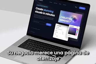 design high converting landing page in wordpress