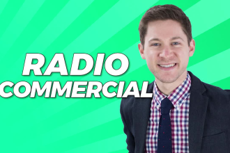 produce a professional radio commercial