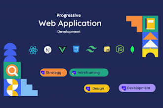 create or rebuild your website as a full stack developer and design website