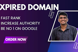 do premium expired domain research with high authority