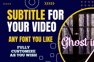 add synced english subtitles, captions, or lyrics to your videos, youtube shorts