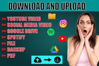 do efficiently upload, backup, and download anything anywhere