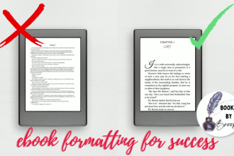 format your book manuscript for print and ebook for kindle KDP, ingramspark etc