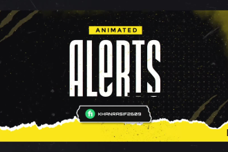 design twitch animated alerts