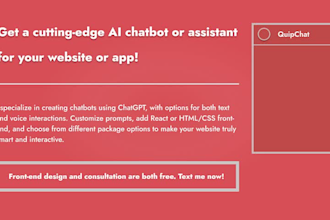 create ai chatbot for your website