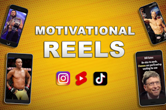 create viral motivational tiktok videos and instagram reels