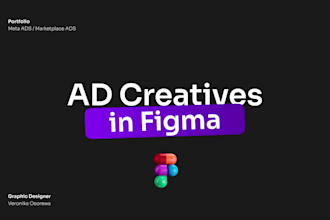 design static ad creatives for meta and google that convert