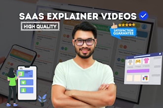 create a captivating saas explainer video animation, saas demo video