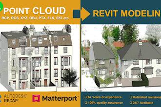 convert the point cloud to revit model