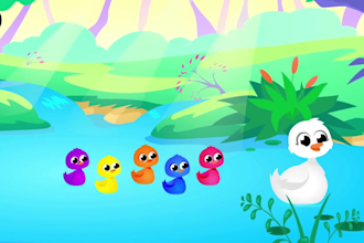create 2d nursery rhymes video animation for kids