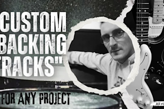 compose a backing track or a cover
