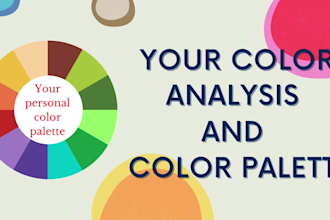do personal color analysis and create color palettes
