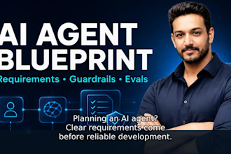 create ai agent specifications, guardrails and evaluation plans
