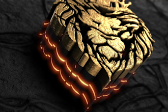 create custom 3d logo animation