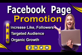 do super fast organically grow your facebook page promotion