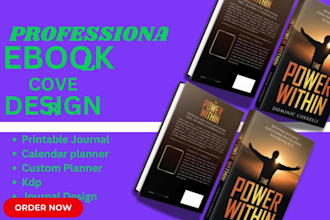 design canva ebook booklet training manual kdp journal planner book interior pdf