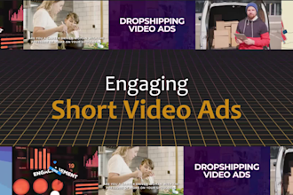 do short video ads promotional shopify facebook youtube and commercial video