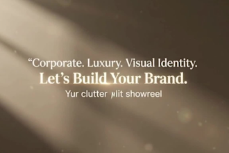 design a luxury brand identity and corporate visual identity