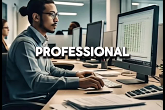 do professional excel data entry work and data cleaning