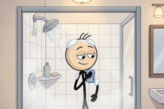 do custom 2d stickman animated explainer video