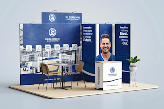 design your perfect trade show booth and backdrop