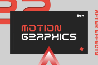 do motion graphics and video editing in after effects