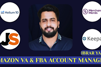 amazon account manager and fba virtual assistant