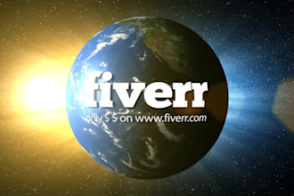 produce a solar eclipse video featuring your logo or text
