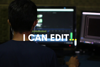 edit youtube, instagram and tiktok videos professionally