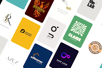 design a minimalist business logo with complete brand identity kit