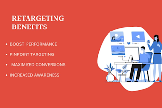 setup facebook and google retargeting ads campaign