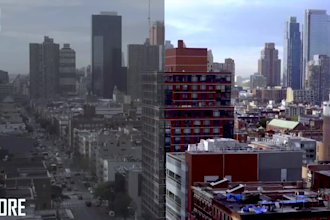 do cinematic video color grading and video color correction