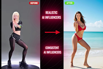 create a viral realistic ai influencer for instagram and onlyfans